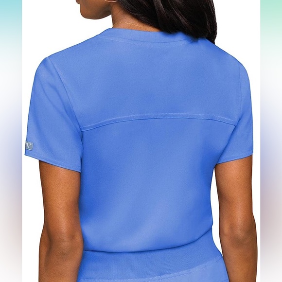 Med Couture Scrub Set Top & Petite Jogger pants - Picture 4 of 10